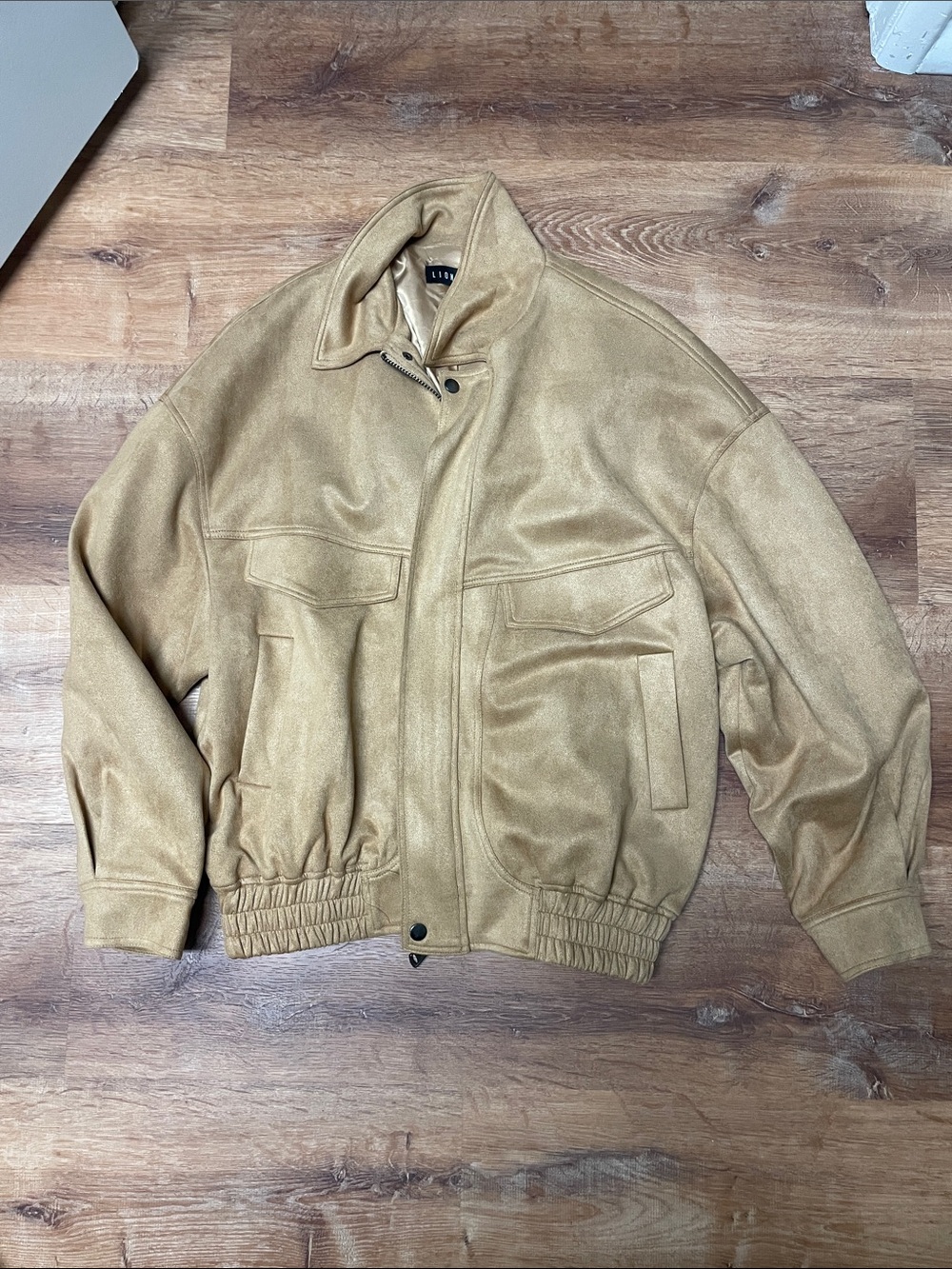 Lioness Tan Bomber Jacket